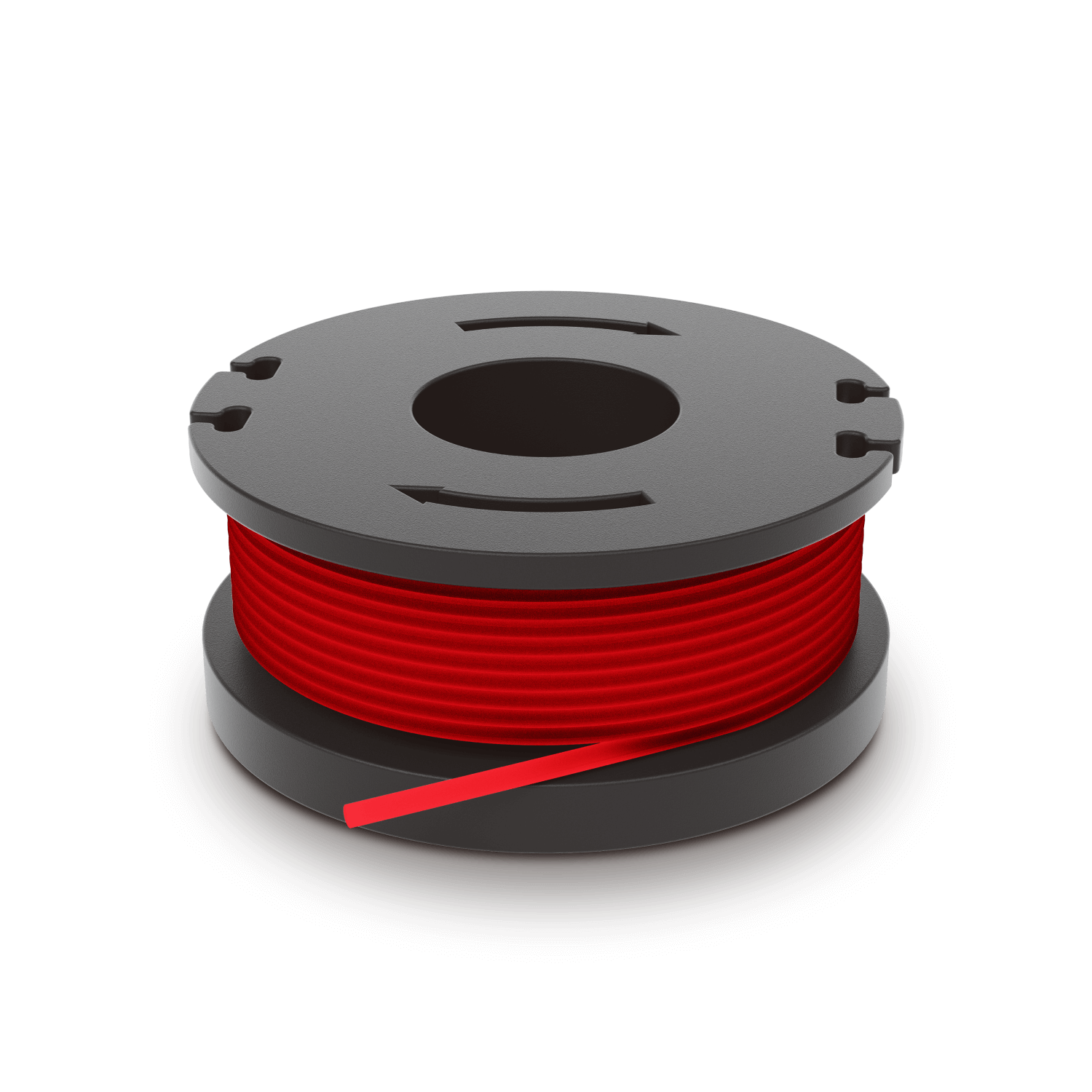 Navimow H1500E robot lawn mower boundary wire on black spool.