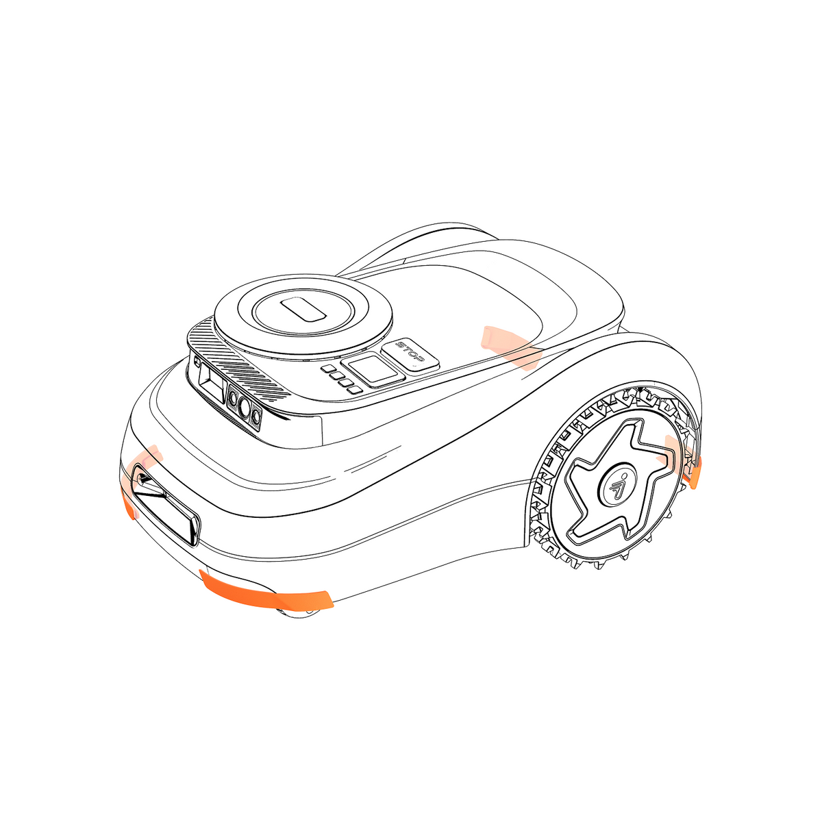 Navimow kantbeskyttelseslister