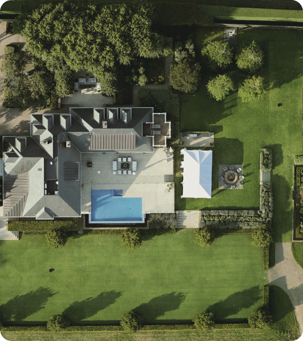 Front and Back Yards