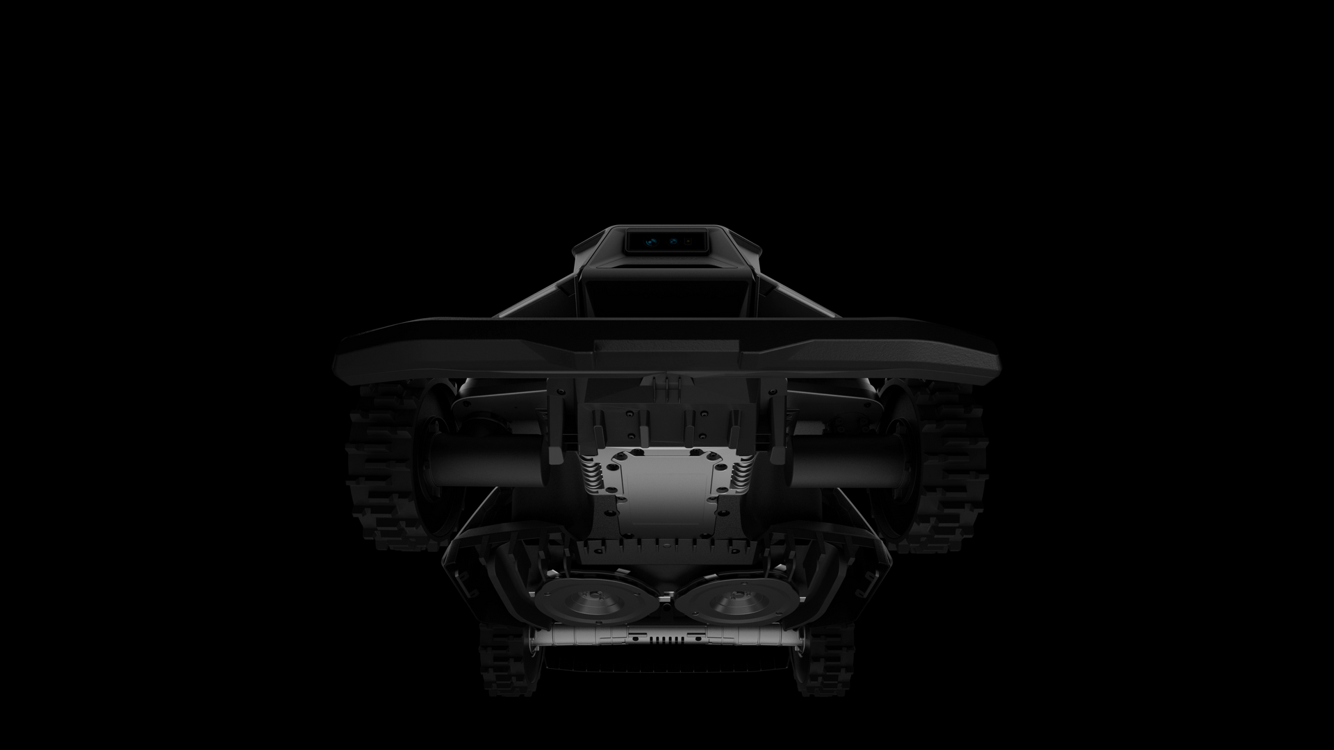 Dual Suspensions for All-Terrain Control.